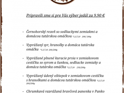 Sezónna ponuka